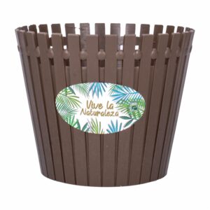 Macetero Pequeño N1 Color Moka PLAPASA Pequeño