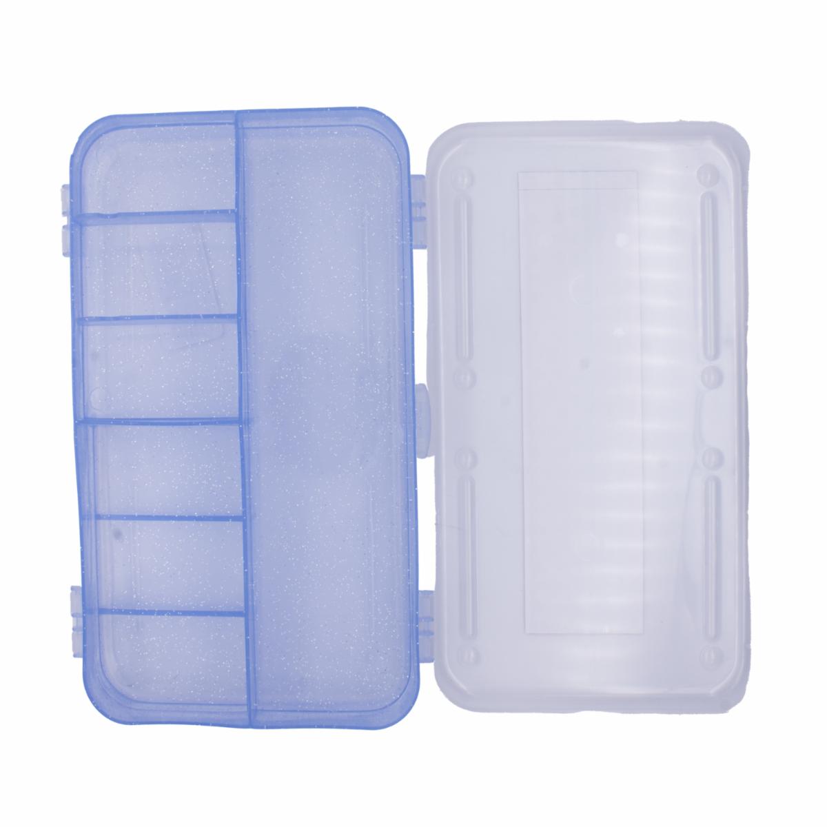 Estuche Organizador Doble Lado Cinderella Escarchado PLAPASA 14Cm