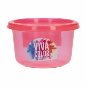 Repostero Discoware N2 Con Tapa Rojo Laser Viva Color PLAPASA 0.32 Litros