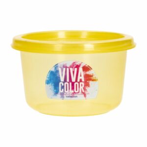 Repostero Discoware N2 Con Tapa Ambar Viva Color PLAPASA 0.32 Litros
