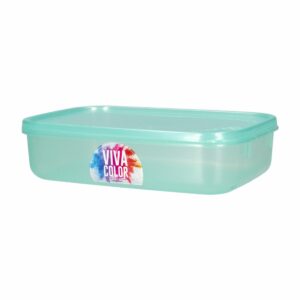 Repostero Freshware N1 Con Tapa Verde Perlado Viva Color PLAPASA 0.9 Litros