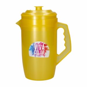 Jarra Fiesta Con Tapa Ambar Viva Color PLAPASA 2.5 Litros