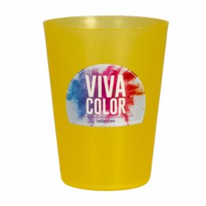 Vaso Plástico Diseño Ámbar Viva Color 200 Ml PLAPASA 550AMB