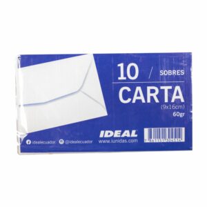Sobre Para Cartas IDEAL 60 Gr