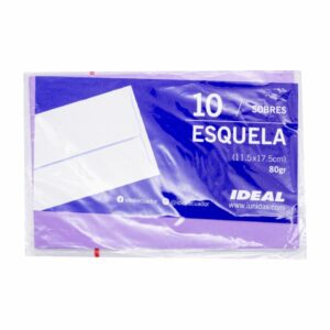 Sobre De Esquela IDEAL 80 Gr