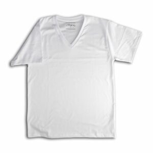 Camiseta Interior Cuello En V Marcos Blanca COTTON & SILK