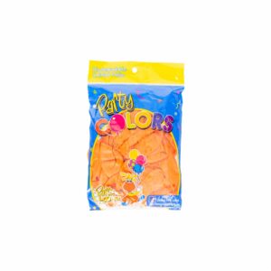 Globos Naranja PARTY COLORS N°9