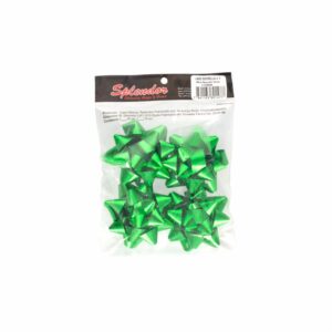 Lazo Estrella No. 7 Metal Repjd.Verde SPLENDOR X 4 Uds