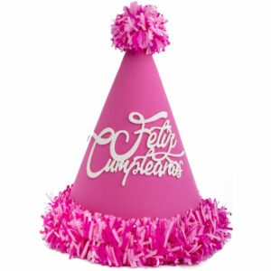 Bonete Fomix Feliz Cumple Mujer NESHARITO 27 X 20 Cm