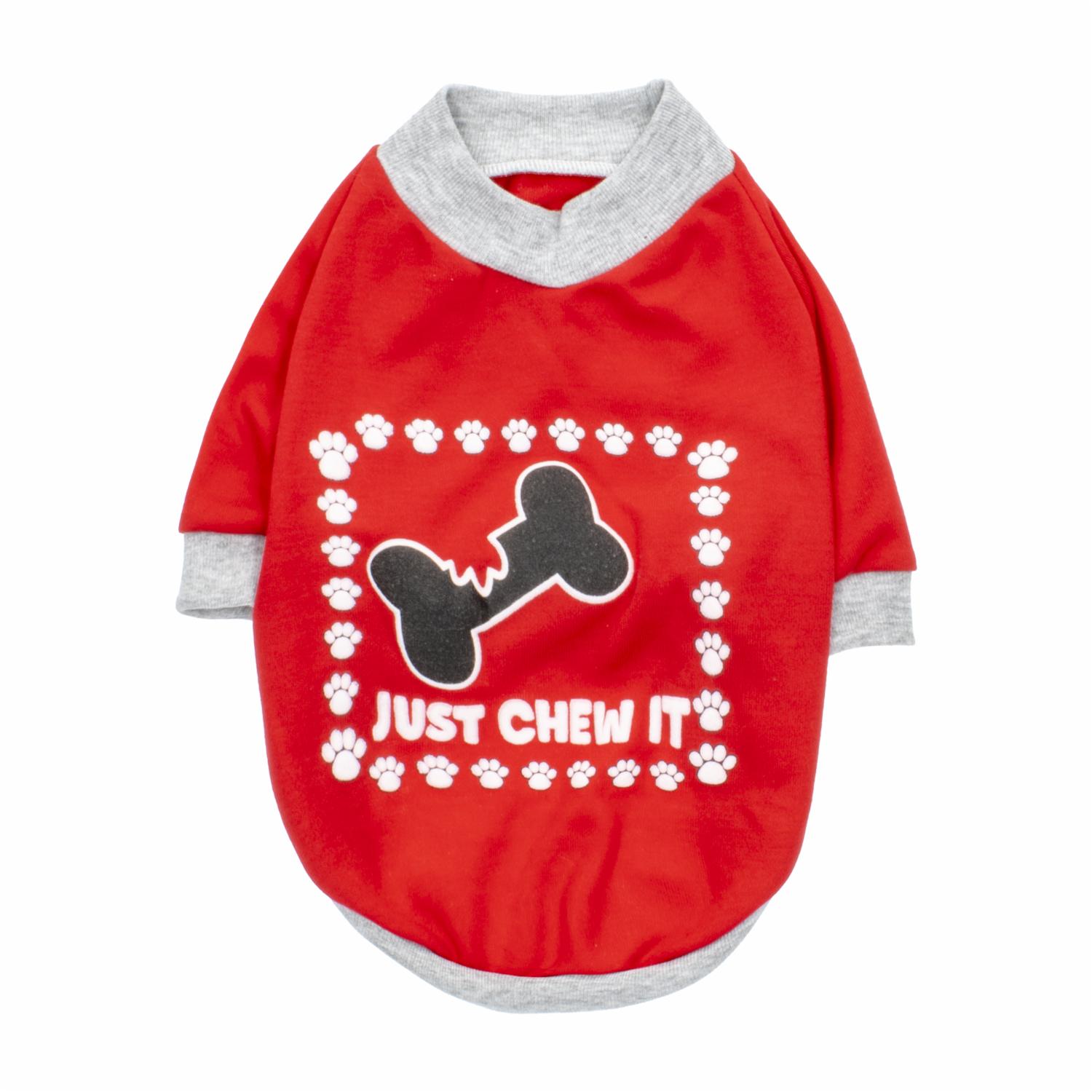 Ropa Para Perros Camiseta Just Chew THE PET FACTORY Talla Grande