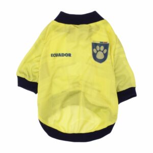 Camiseta Para Mascota Diseño Selección Del Ecuador THE PET FACTORY Talla Medium