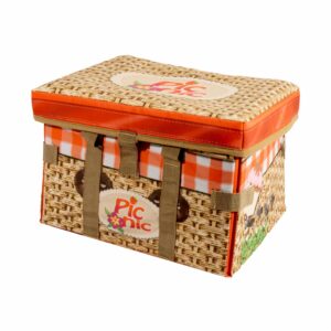 Set De Juego Canasta De Picnic BAMBOLINA Incluye Accesorios