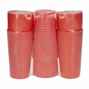 Set De Vasos Plásticos De Colores 6X300 Ml COBELI 2958