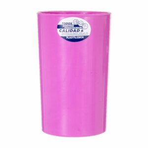 Vaso Plástico Juguero Rosado 325 Ml COBELI 3115
