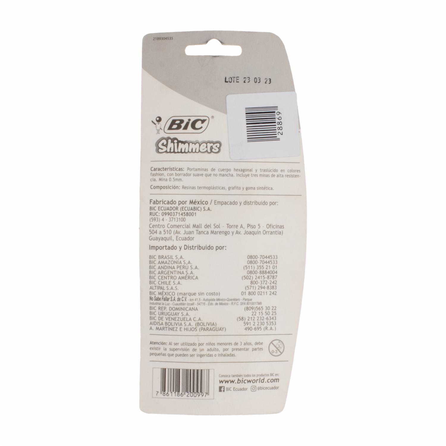 Portaminas Mecánico N° 5 BIC 0,5