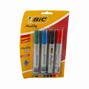 Marcador Permanente Pague 3 Lleve 4 BIC X3Uds