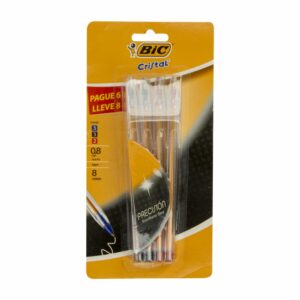 Bolígrafo Fino Blíster BIC 1x 6 Uds