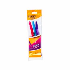Bolígrafos Fashion 1.2 Colores Surtidos BIC X 3 Uds