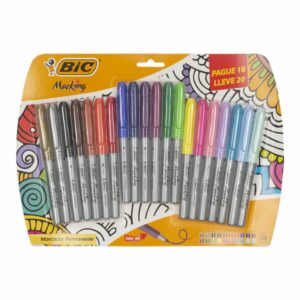 Marcador Marking Bl X 20 Pg 18 Ll 20 BIC 22 X 31 X 1