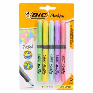 Resaltador Pastel Britelinrgr Cmx25 Bl BIC X5