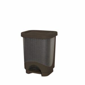 Basurero Dual Ratán Café CASA PICA 8 L