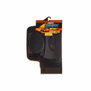 Juego De MoquetasSport Posteriores Color Negro DAKKAR Unidad