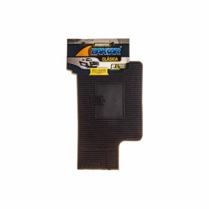 Juego De MoquetasClasica Posteriores Color Negro DAKKAR Unidad