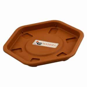 Base De Macetero Madeira Mediano Café Cedro MADEIRA Unidad