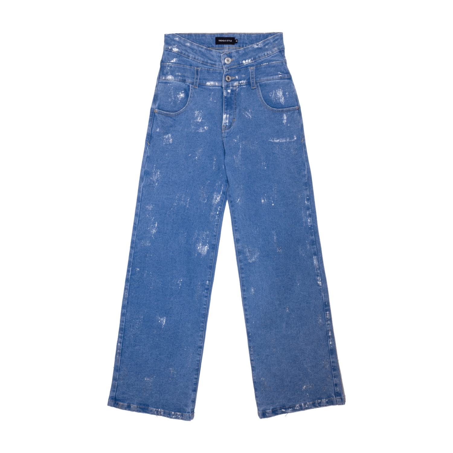 Jeans Wide Leggins Azul Claro TREND & STYLE