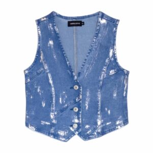 Chaleco Azul Claro TREND & STYLE