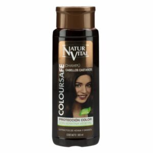 Shampoo Castaños Protección De Color NATUR VITAL 300 Ml