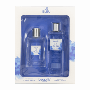 Fragancia Para Caballero Le Bleu Perfume Y Body Lotion BEAUTÌK LONDON Set