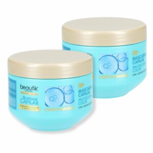 Mascarilla Capilar Con Olio Di Argán BEAUTÌK LONDON 2 X 300 Ml