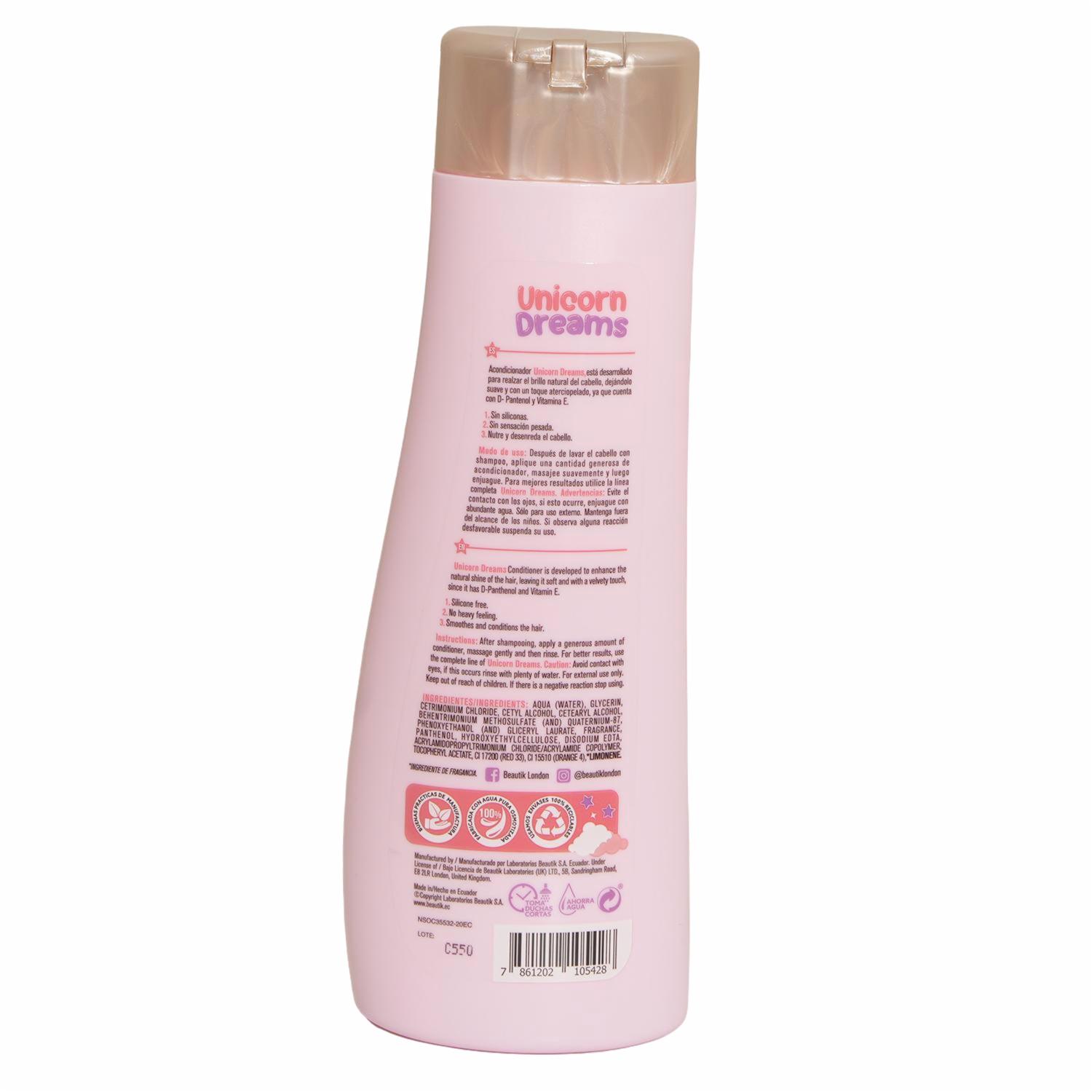 Acondicionador Unicorn Dreams BEAUTÌK LONDON 400 Ml - Imagen 3