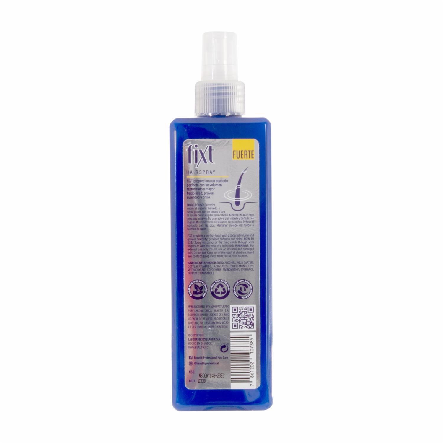 Fijador De Cabello Fuerte FIXT 200 Ml