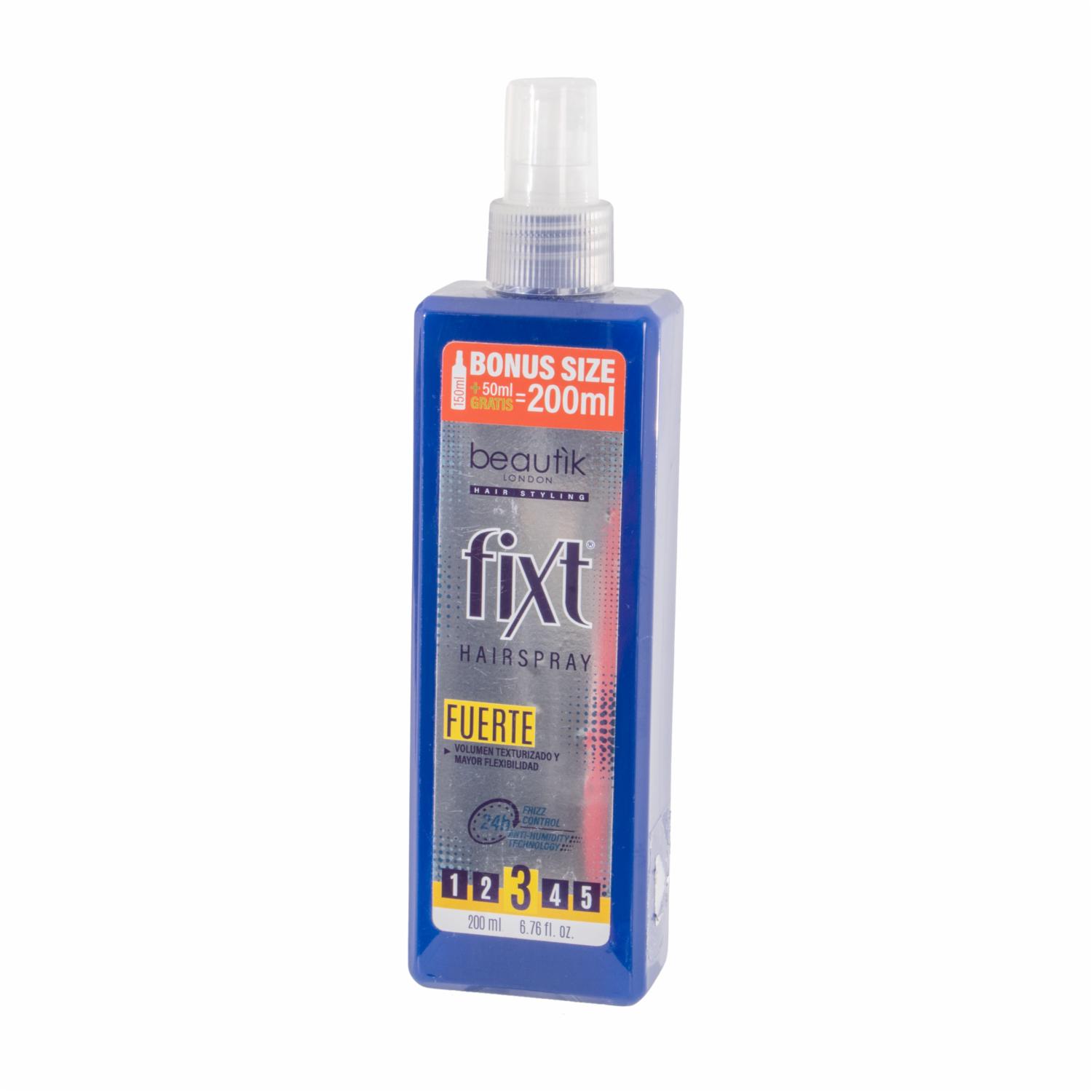 Fijador De Cabello Fuerte FIXT 200 Ml