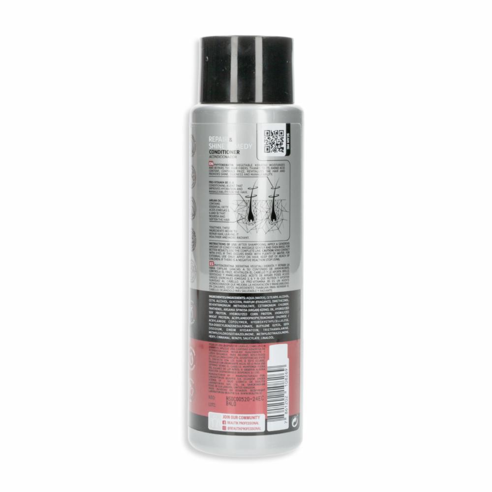 Acondicionador De Cabello Repair And Shine Remedy BEAUTÌK LONDON 400 Ml - Imagen 2
