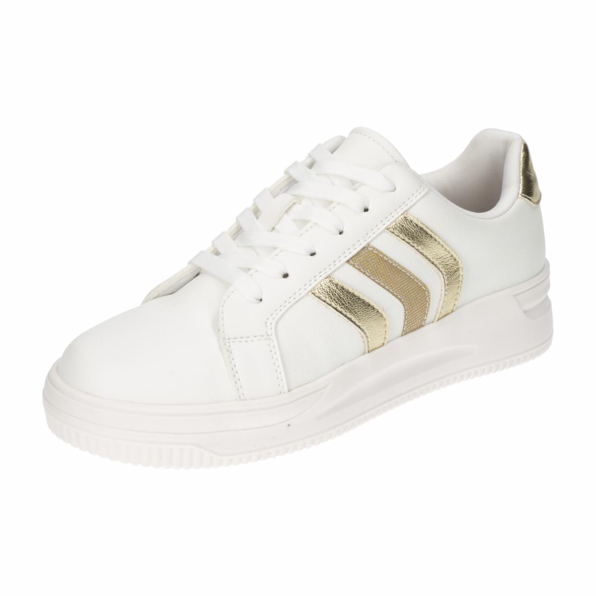 Zapato Casual Deportivo Con Cordón Beige GOB SHOES - Imagen 5