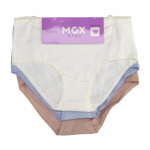 Panty Ancho Hip Pack X 3 Uds Varios Colores MGX KIDS Talla 10