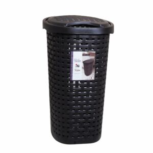 Cesto Ratán Oval Café CASA PICA 35 X 36,5 X 60 Cm