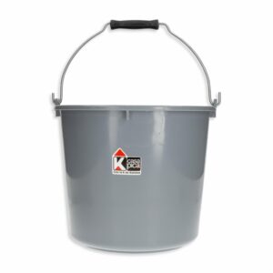 Balde Asa Metal T/P Gris CASA PICA 10 L