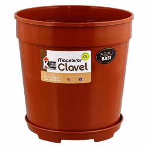 Macetero B+M Clavel Grande Terracota CASA PICA Unidad