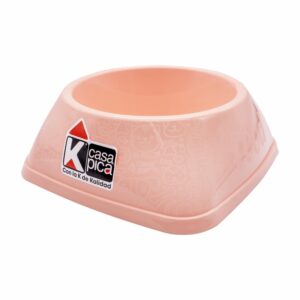 Plato Para Mascota Food Petclub 2 Rosado Coral CASA PICA Plástico