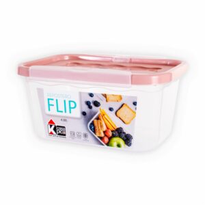 Repostero Flip Color Rosado CASA PICA 4.9 Litros