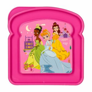 Repostero Sanduchero Diseño Princesas Disney Rosado CASA PICA Unidad
