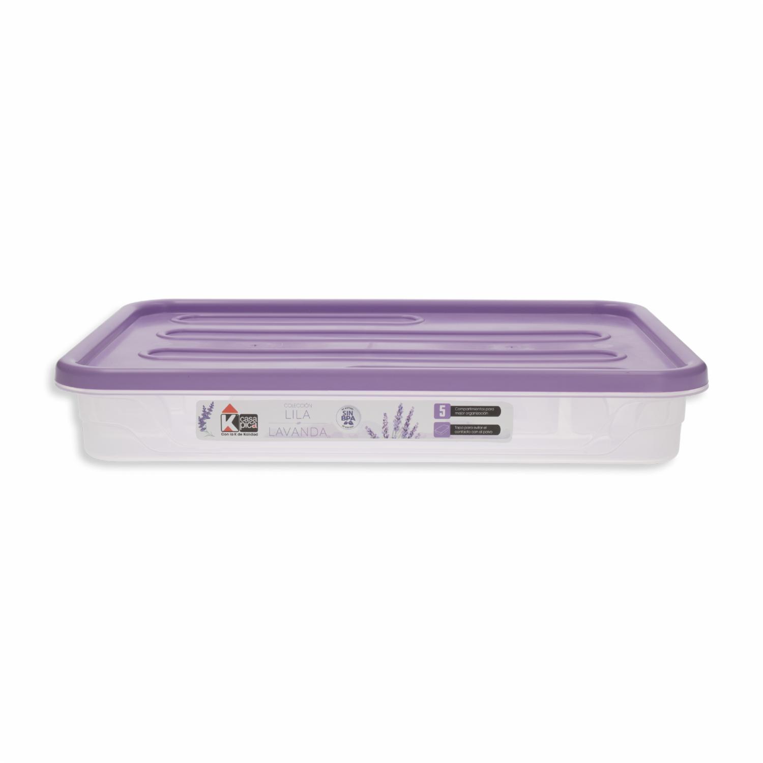 Portacubierto Diseño Ondas Color Lilalavanda Y Violeta CASA PICA 15.5 X 11 Cm