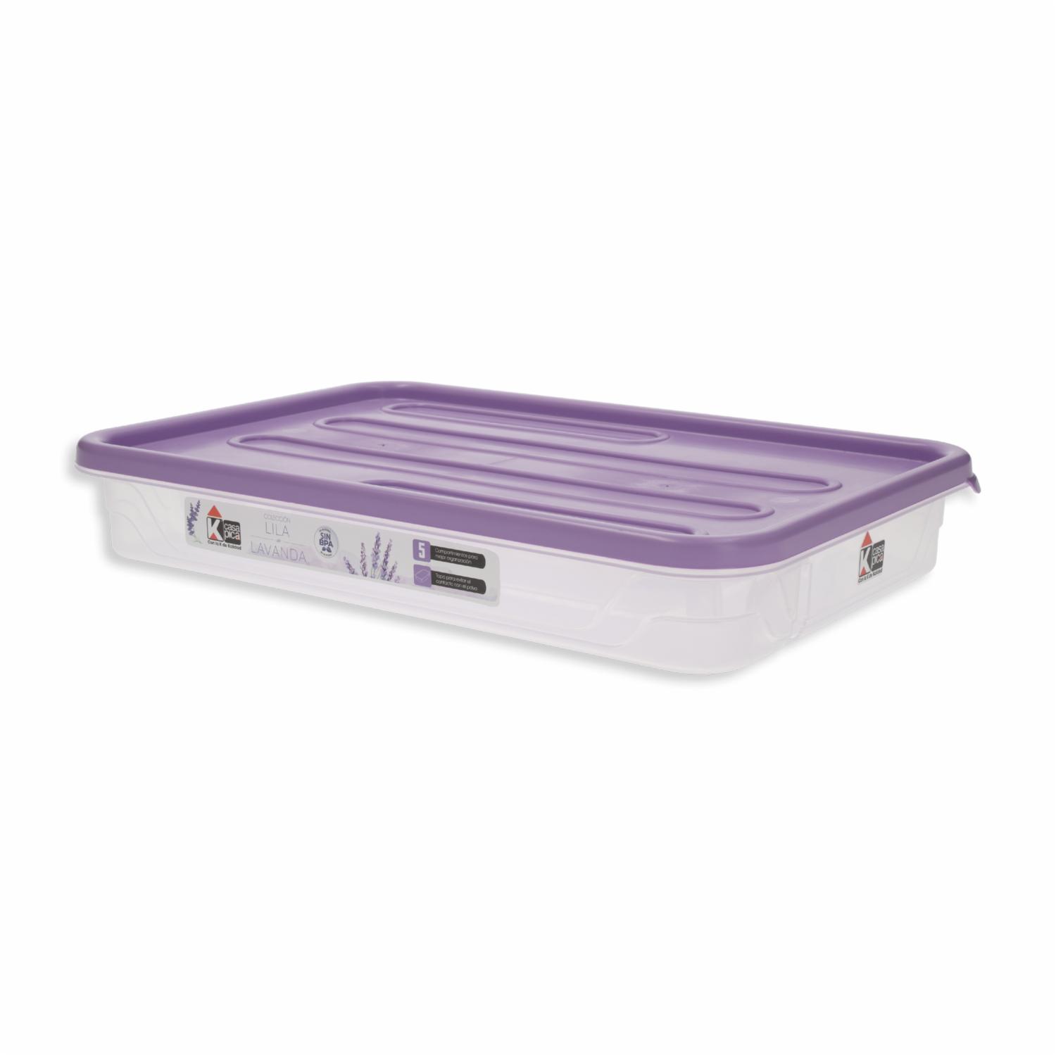 Portacubierto Diseño Ondas Color Lilalavanda Y Violeta CASA PICA 15.5 X 11 Cm