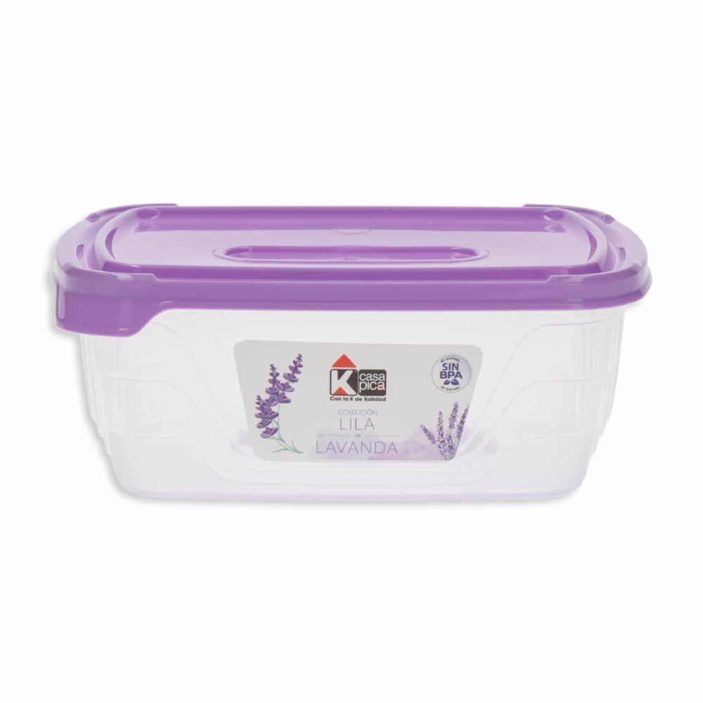 Repostero Diseño Ondas Lila Lavanda Color Violeta CASA PICA 600 Ml - Imagen 2