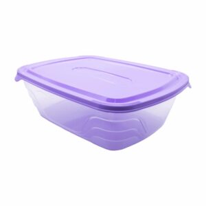 Repostero Diseño Ondas Lila Lavanda Color Violeta CASA PICA 2.2 Litros