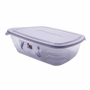 Repostero Diseño Ondas Lila Lavanda Color Gris CASA PICA 5.5 Litros